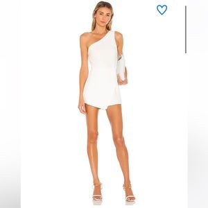 Superdown Alexa One Shoulder Romper